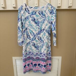 Lilly Pulitzer White UPF 50 Sophie Dress Sz XXS